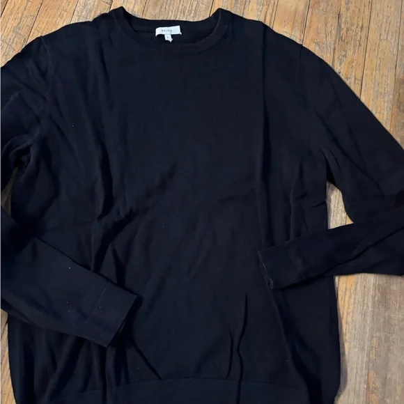 Reiss Men's Dark Navy Crewneck Sweater